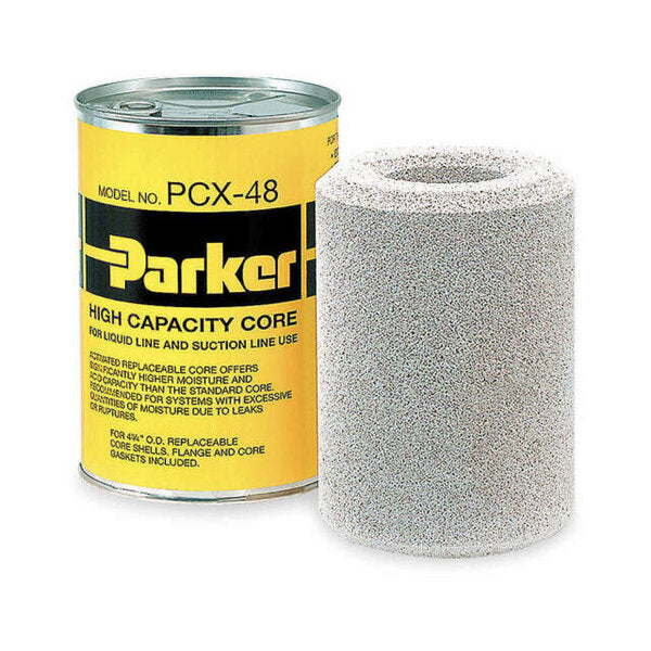 Parker PCX-48 Replacement Filter-Drier Core Side View