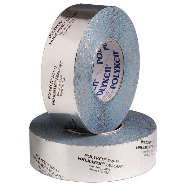 Polyken 1787630 2" Foil Mastic Tape UL181B-FX Listed Side View