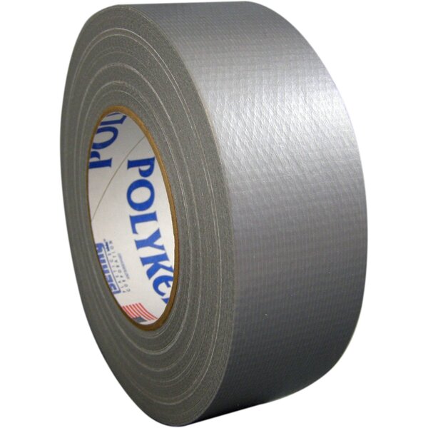 Polyken 223 2" Silver/Gray Multi-Purpose Duct Tape Side View