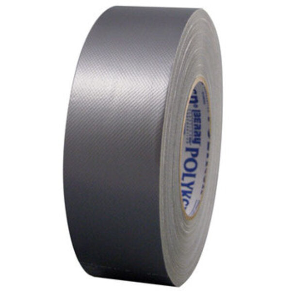 Polyken 253 2" Silver Premium Grade Duct Tape Side View