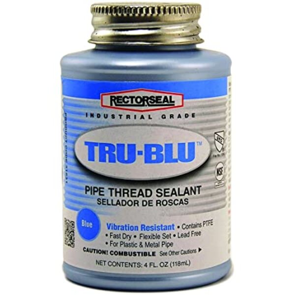 Rectorseal 31631 Tru-Blu™ Pipe Thread Sealant with PTFE