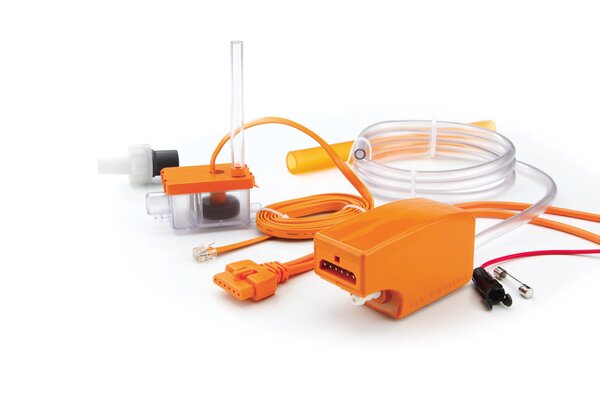 Rectorseal ASP-MO-UNI Mini-Orange Mini-Split Condensate Pump Kit Side View