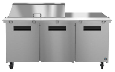 3 Door Mega Top Refrigerated Sandwich Prep Table
