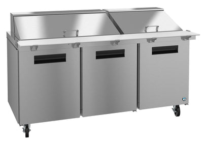3 Door Mega Top Refrigerated Sandwich Prep Table