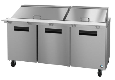 3 Door Mega Top Refrigerated Sandwich Prep Table