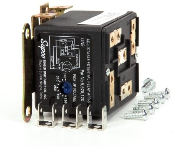 Supco APR-5 Adjustable Potential Relay Side View