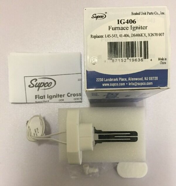 Supco IG406 Hot Surface Ignitor Side View