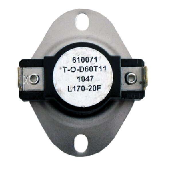 Supco L170 Therm-O-Disc Fan and Limit Thermostat Front View