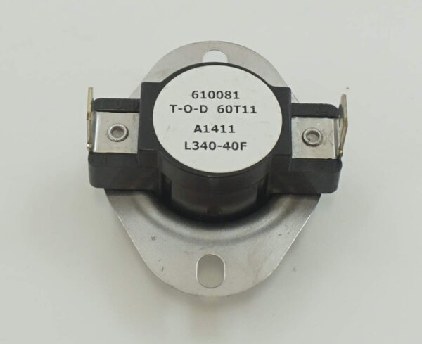 Supco L340 Therm-O-Disc Fan and Limit Thermostat Top View