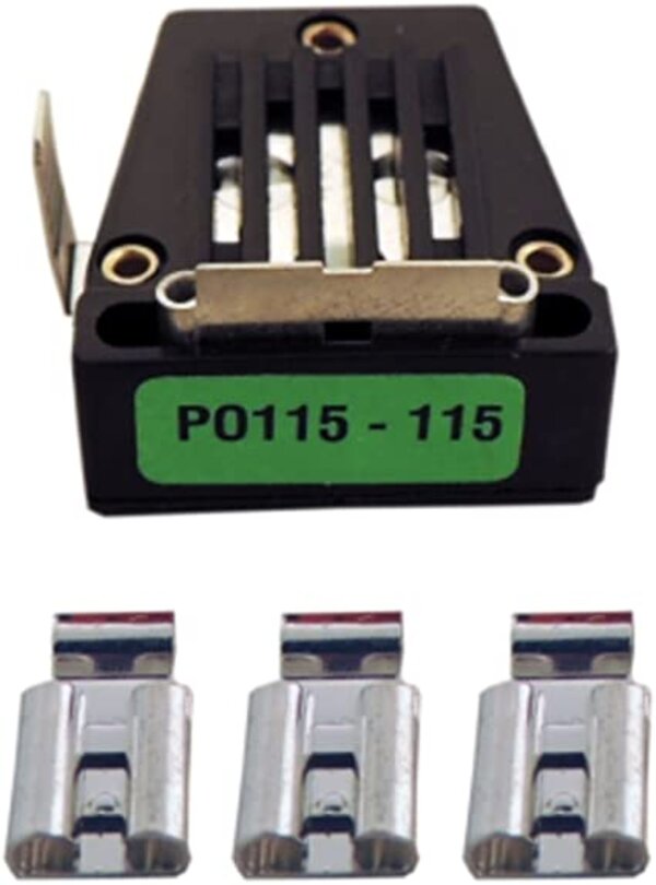 Supco PO115 Solid State Push-On Relay For 1/12 HP Through 1/3 HP Compressors Side View