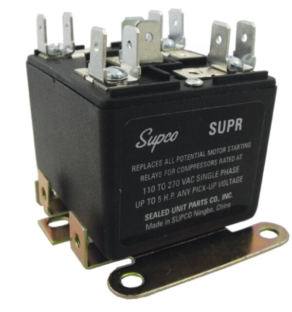 Supco SUPR Universal Potential Relay Side View
