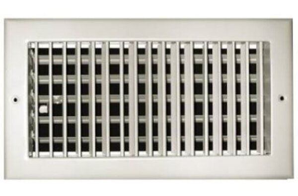 TRUaire 210VM/08x04 Bar Type Sidewall / Ceiling Register Front View