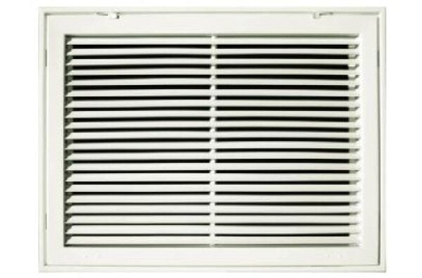 TRUaire 290/20x14 Fixed Bar Return Air Filter Grille Front View