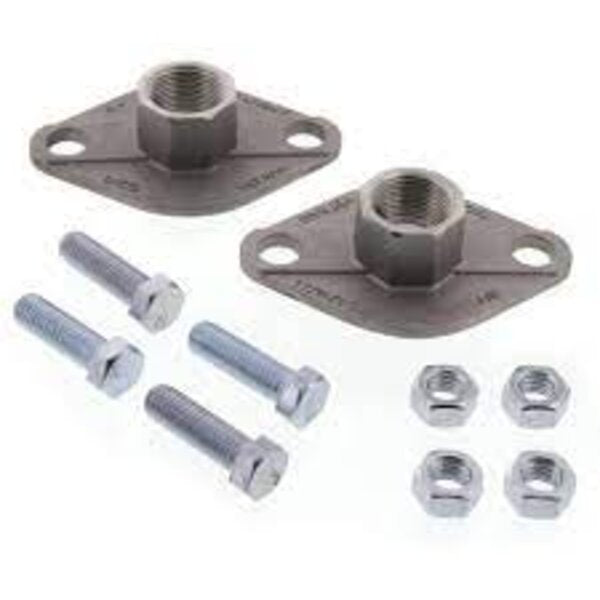 Taco 110-251SF Freedom Flange Set - Stainless Steel Side View
