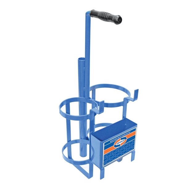 Uniweld 500S Metal Carrying Stand Side View