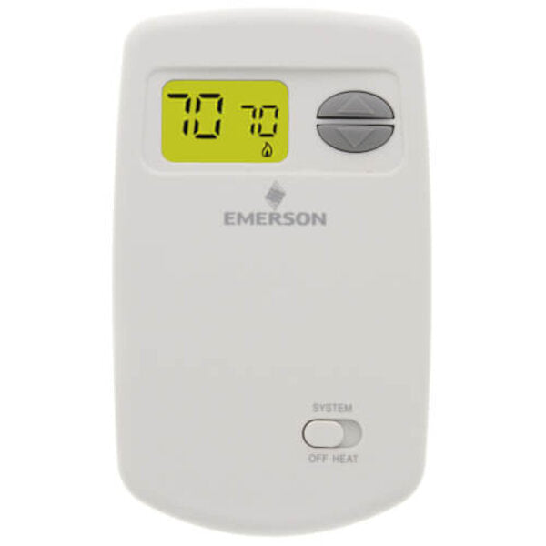 White-Rodgers 1E78-140 70 Series™ Non-Programmable ThermostatSmart Energy Thermostat and Energy Monitor Side View