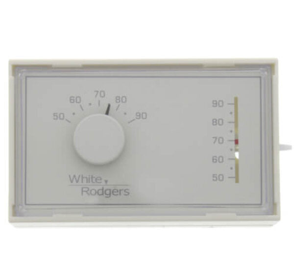 White-Rodgers 1F56N-444 Mechanical Heating/Cooling Thermostat Side View