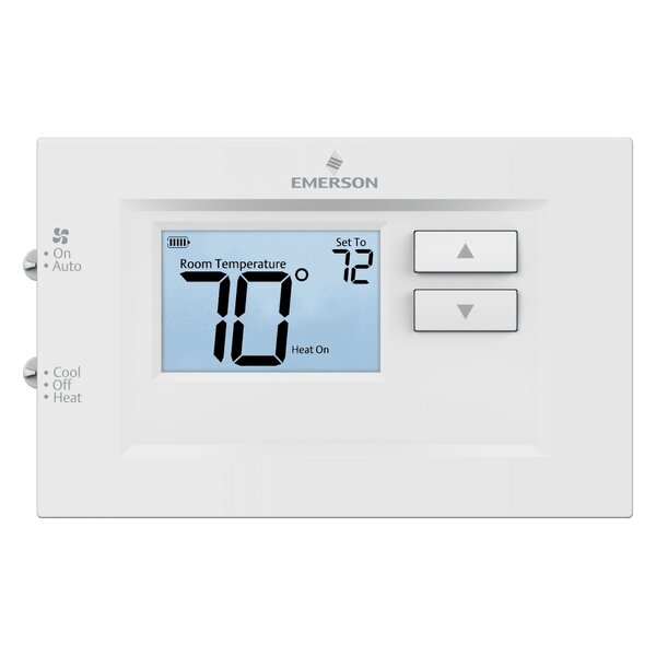 White-Rodgers 1F75C-11NP 70 Series™ Non-Programmable Thermostat Side View