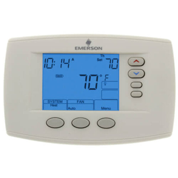 White-Rodgers 1F95-0671 Blue™ 6" Programmable Thermostat Side View
