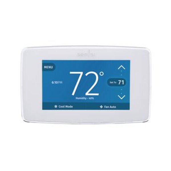 White-Rodgers 1F95U-42WF Sensi Touch Wi-Fi Thermostat Side View