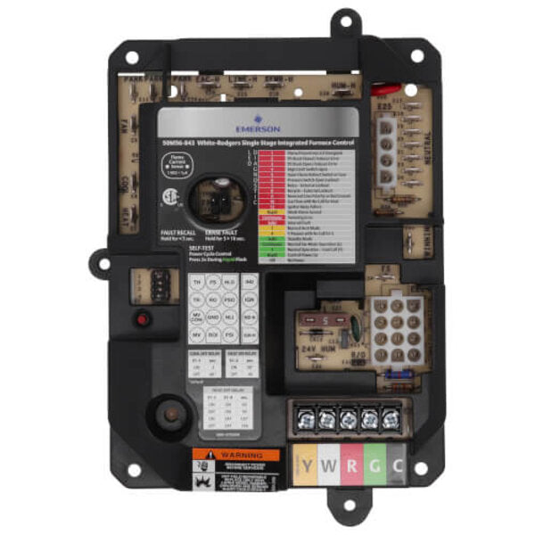 White-Rodgers 50M56U-843 Universal Single Stage HSI Integrated Furnace Control Kit Side View