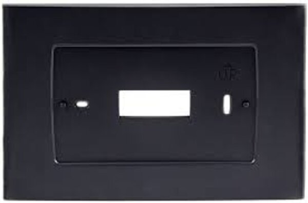 White-Rodgers SA5B Wall Plate for Sensi Touch Black Side View