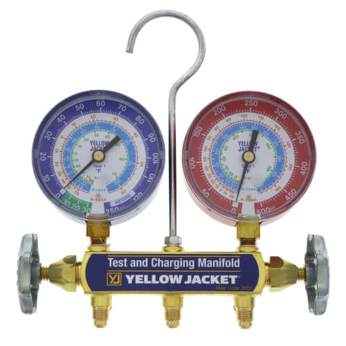 Yellow Jacket Series 41 2-Valve Manifolds Front View