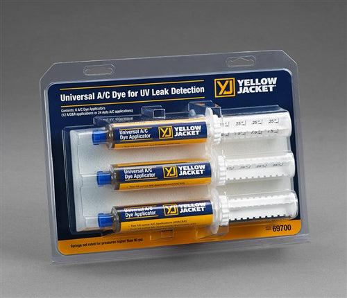 Yellow Jacket Universal A/C Disposable Injectors Side View