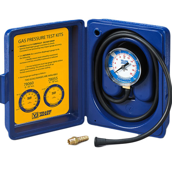 Yellow Jacket Gas Pressure Test Kit Side View