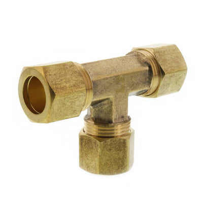 Brass Compression Tee