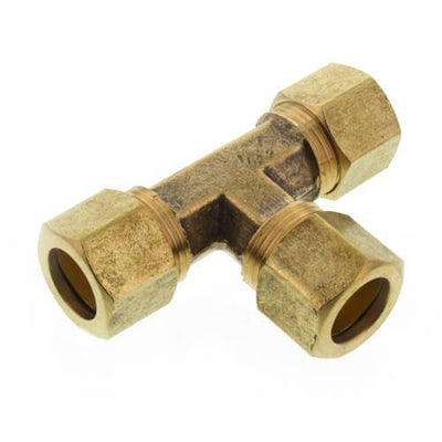 Brass Compression Tee