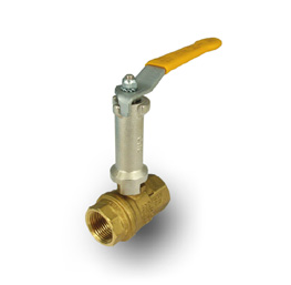 Full Port 2-way ball valve with stem extension